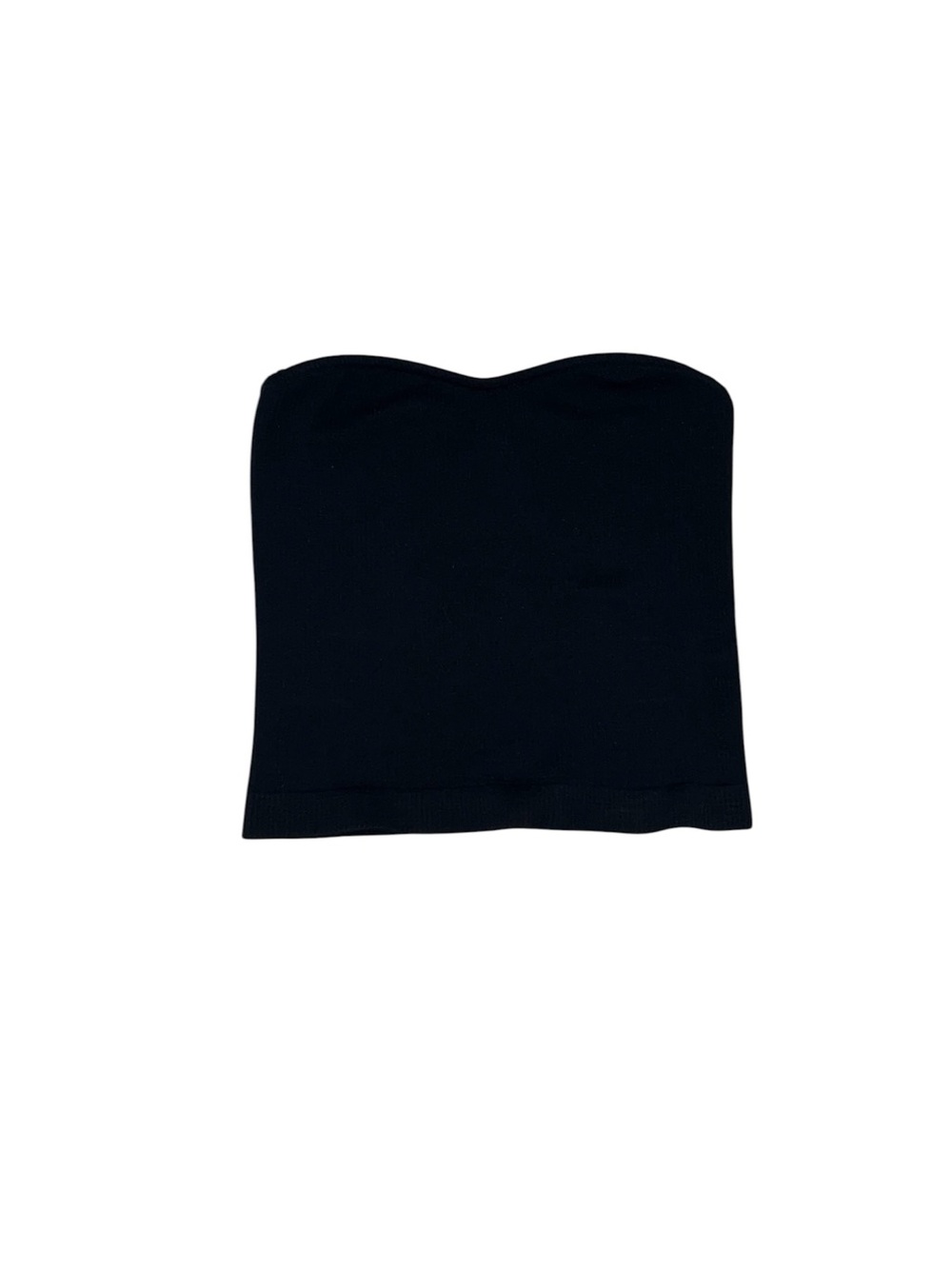 Dynamite Black Cropped Tube Top Women’s Size XS-S Ribbed Stretchy Crop Top Cute